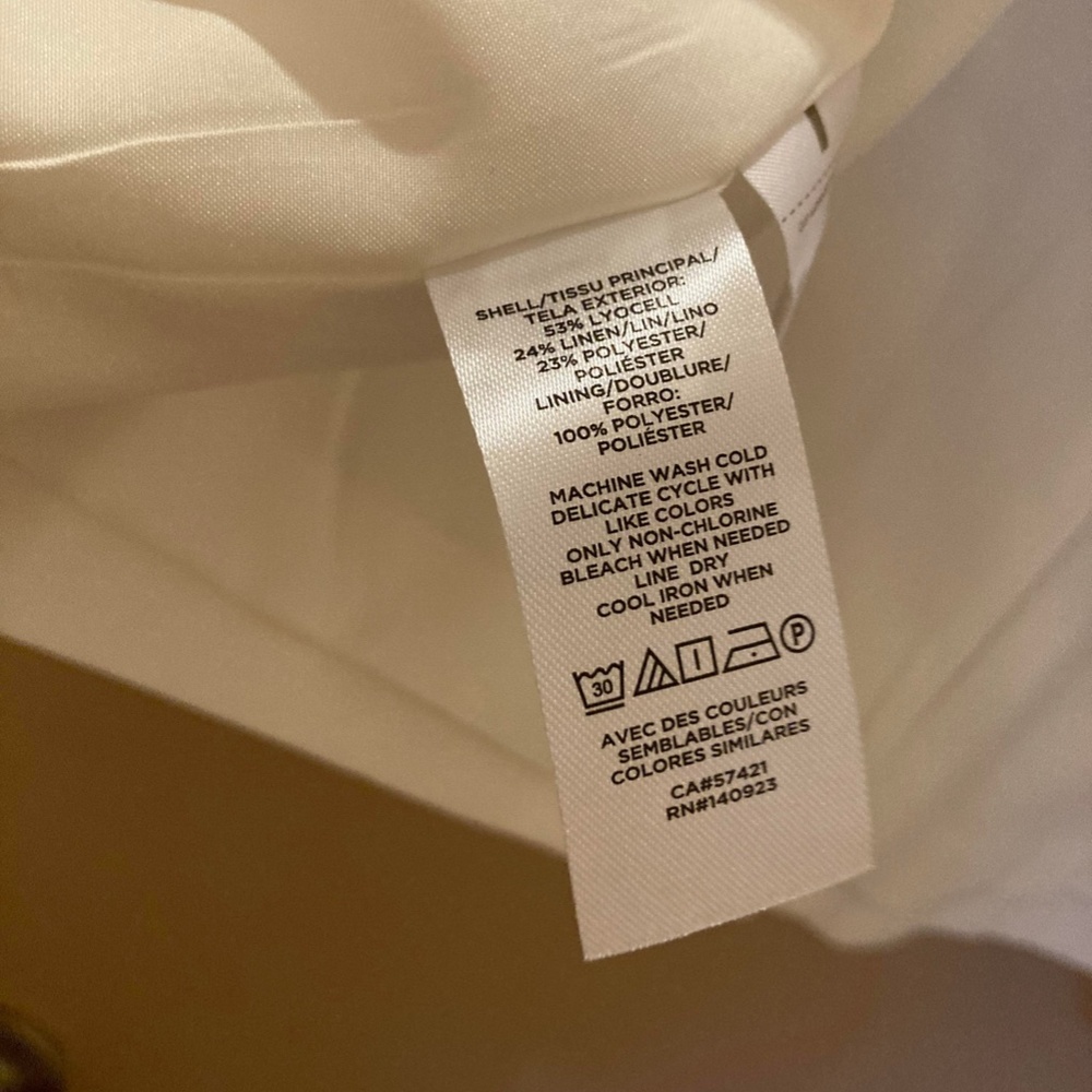 LOFT linen blazer Sz8 - Picture 5 of 5